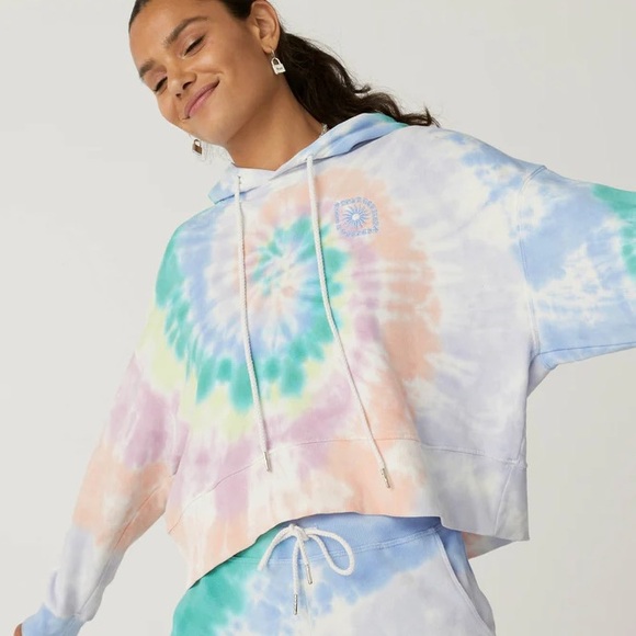 Daydreamer Sweaters - DAYDREAMER LA Eyehoodie in Prismatic Tie Dye